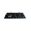 Mika Built-In Gas Hob, 60cm, 4 Gas with WOK, Glass thumb 1