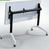 Modern Foldable Meetingtraining Table Mdf Wood Surface thumb 5