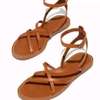 Women leather sandals thumb 4