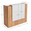 1.4 M Modern Wooden Office Reception Desk thumb 2