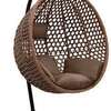 Outdoor Rattan Hanging Hammock-Swing Chair (Cushioned) thumb 3