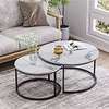 Coffee Tables: Nest Glass Coffee Table thumb 0