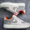 Nike Air force 1 Low White Pale Grey Orange Sneaker thumb 1