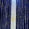 3 pc Velvet Curtains(Thunder Effect) thumb 4
