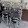 Classic modern 4 seater round dining set thumb 10