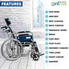 COMFORTABLE WHEELCHAIR WITH TOILET SALE PRICE KENYA thumb 10