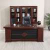 Office Desk: 1.6m Executive Office Desk In Mahogany Finish thumb 4