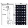 150 Watts solarmax Solar Panels All Weather Monocrystalline thumb 1