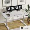 Ergonomic White Height Adjustable Desk thumb 2