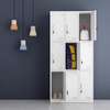 White Steel With Nine Doors Storage Cabinet thumb 4