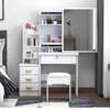 White Vanity Dressing Table thumb 1