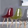 Office Chair: Clear Eames Red Dining Chair thumb 1