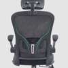 Office Chairs: Ergonomic Black Armrest Chair thumb 1