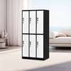 6-Door Steel Metal Locker for Office Storage thumb 6