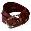 Brown Leather mirror with belt combo thumb 1