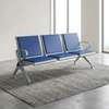 3-Link Leather Reception Bench thumb 2