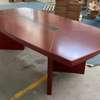Boardroom Table; 2.4M Mahogany Boardroom Table thumb 8