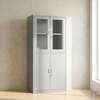 Half Glass Metallic Office Cabinet thumb 0