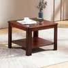 Modern Mahogany Squared Coffee Table thumb 5