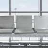 3 Seater Metallic Airport Bench thumb 3