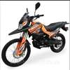 Off-Road Motorcycle Black Orange Rugged Design thumb 0