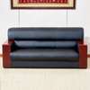 Office Sofa: 5 Seater Black Office Sofa In Mummius thumb 2