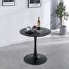 Wooden Cocktail Table with metallic stand thumb 0