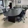 Oval Custom 10-Seater Boardroom Table thumb 2