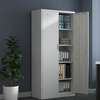2-Door metallic office storage cabinet thumb 1
