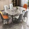 Dining Set: 4 Seater Marble Dining Set In Riosiri thumb 2