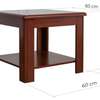 Office Table: 600MM x 600MM Mahogany Coffee Table thumb 2