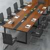 20-Person Eco-Friendly Wooden Conference Table Set thumb 5