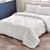 White Satin stripped binded duvets sets* thumb 0