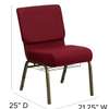 Office Chair: Red Padded Office Visitor Chair thumb 1