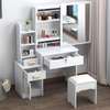 Large Vanity Unlighted Makeup Dressing Table with Drawers thumb 1