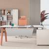 Office Desk: L-Shaped Administrative Executive Office Desk thumb 1