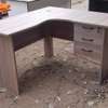 Executive and durable l-shaped office desks thumb 1