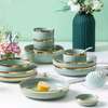 26 piece Luxury Mint/Light Green, Plates and Bowls Tableware thumb 2