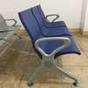 Office Bench: Stainless Steel Waiting Room 3 Seater Bench thumb 3