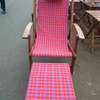 Deck chair with footstool thumb 0
