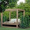 Outdoor canopy daybeds(teak,Meru oak,camphor) thumb 0