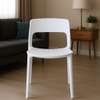 Dining Chair: Home Plastic White Dining Chairs thumb 1