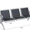 Office Bench: Three Link Heavy Duty Waiting Chair thumb 3
