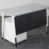 Office Table: White Simple Design Training Office Table thumb 1