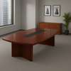 Boardroom Table: 2400mm Executive Red Mahogany Boardroom thumb 0