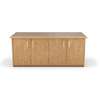 4 Door Storage Credenza Cabinet thumb 2
