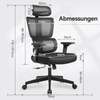 Office Chair: Ergonomic 3d Backrest High Back Office Chair thumb 1