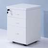 Mobile Pedestal Storage Cabinet with 3-Drawers thumb 0