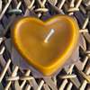 Love Heart Pure Beeswax Candle thumb 0