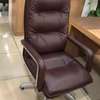 Office Chair; Leather High Back Executive Heavy Office Chair thumb 2
